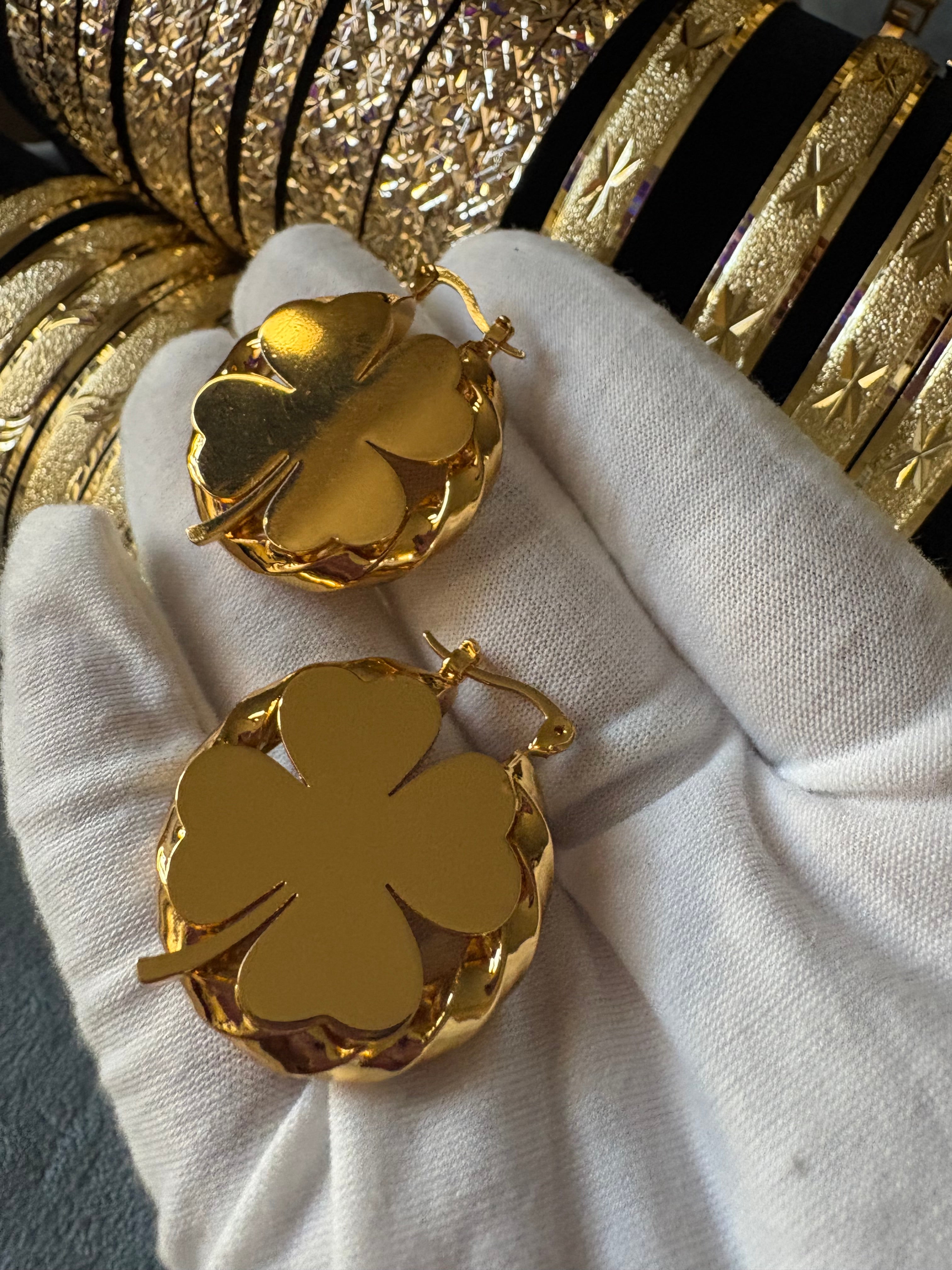 Clover 30mm Statement hoops