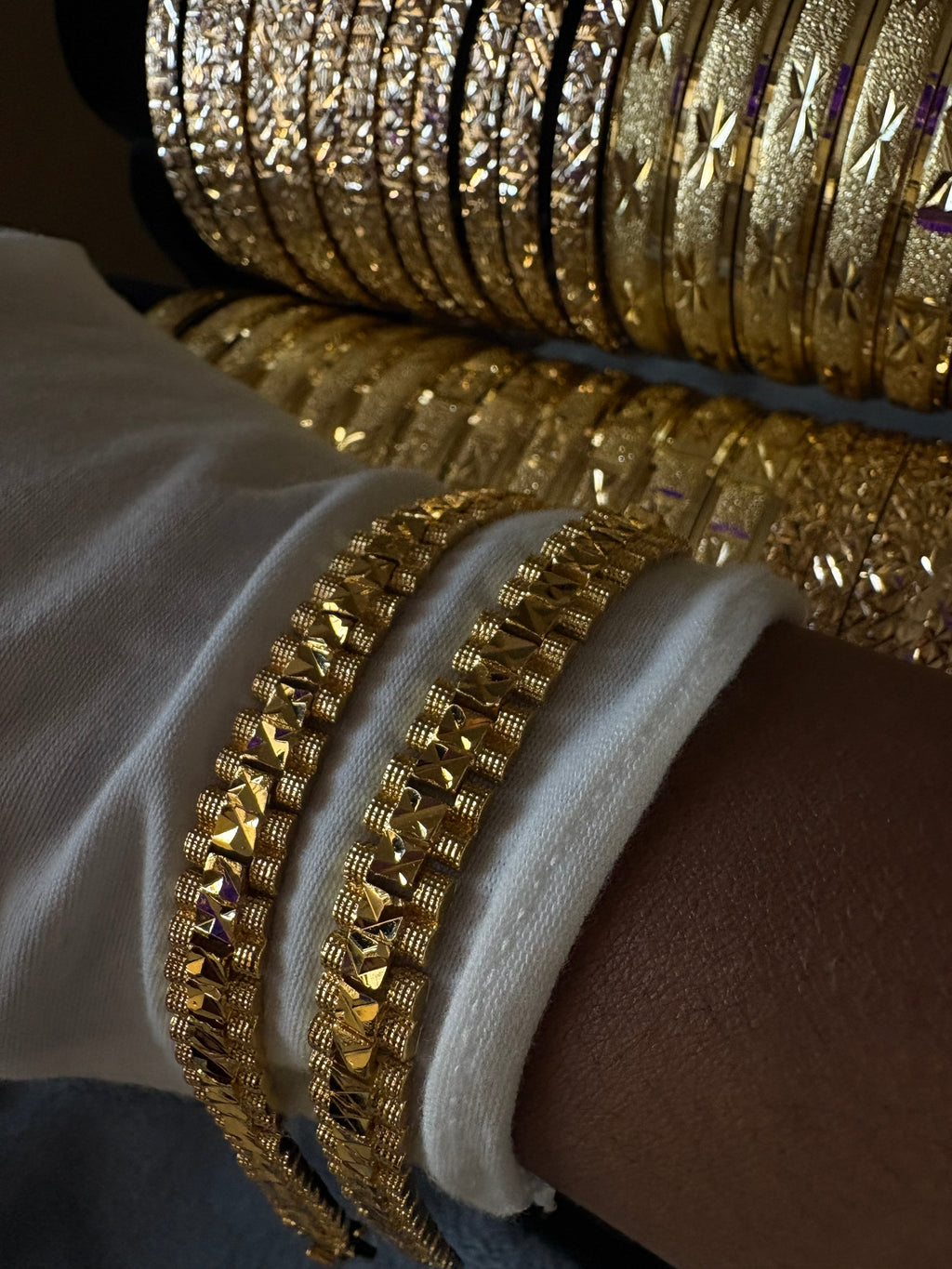 Double link | 24K Gold Bracelet