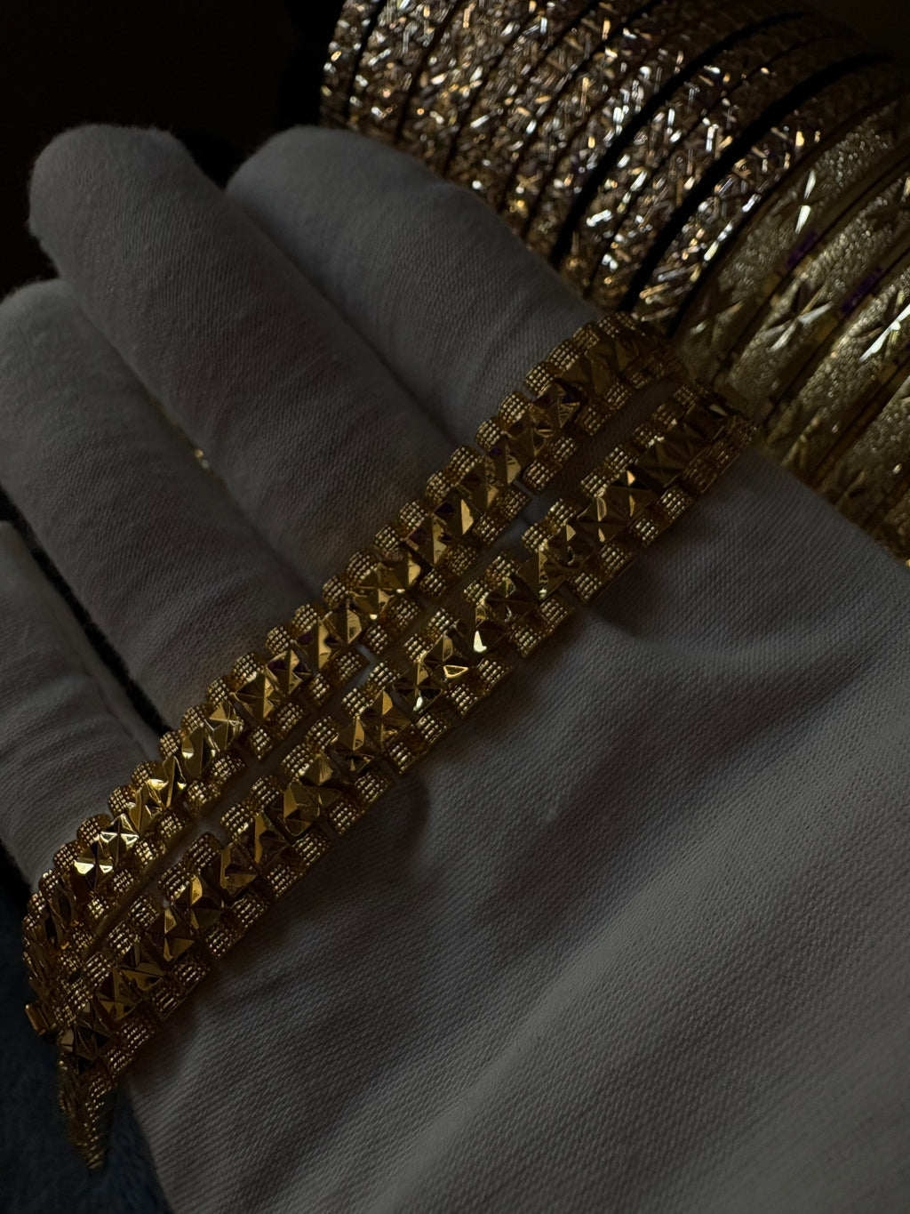 Double link | 24K Gold Bracelet